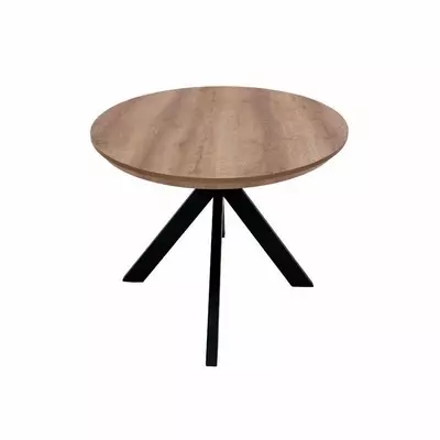 Hattan Oval Dining Table - Light Walnut
